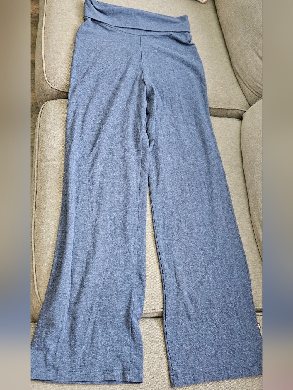 Sweaty Betty Light Blue Wide Leg Sweatpants Yoga Lounge Pants